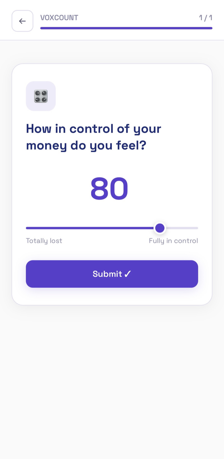 Answer — slider, this-or-that, yes/no